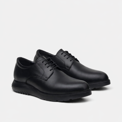 Chaussure derby homme noir - confort léger